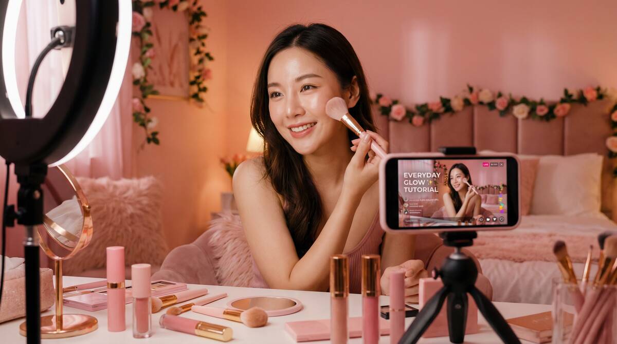 国产美妆视频教程